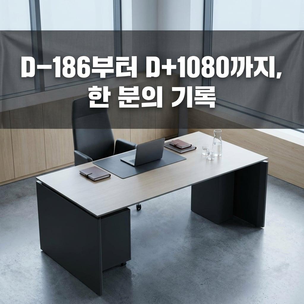 D-186부터 D+1080까지 - 한 분의 회생, 날짜로 짚어본 기록