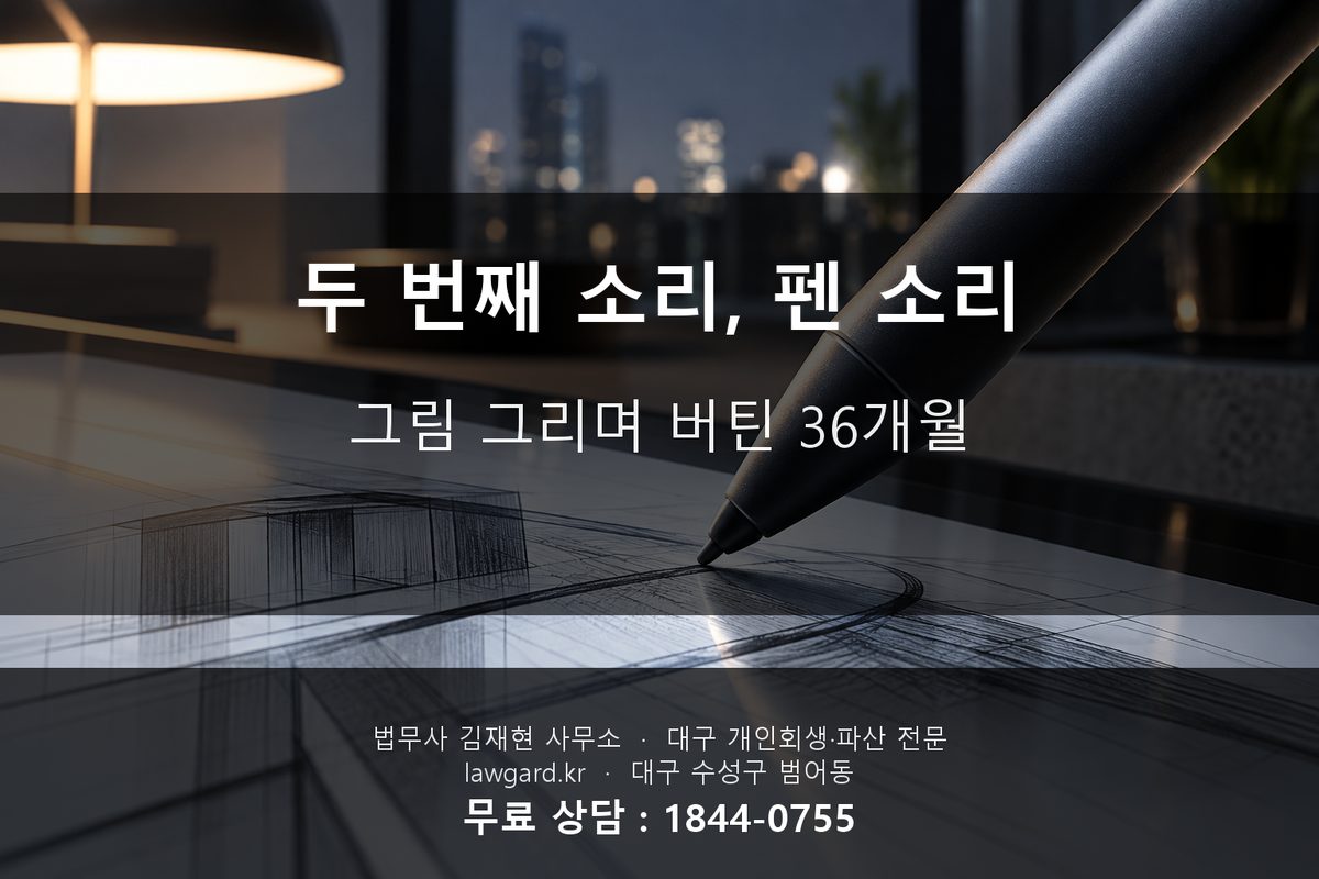 태블릿펜 소리 프리랜서 일러스트레이터 변제 기간